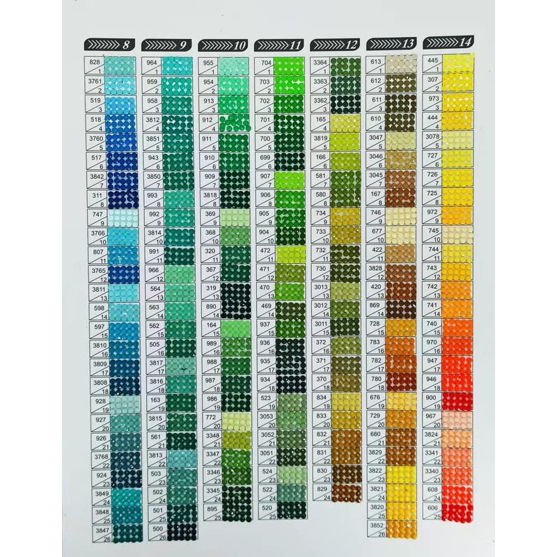 5200 White Diamond Painting Replacement Beads Round Diamonds for Diamond