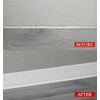 Peel and Stick Baseboard Trim,2.1 Inch x 20 Feet Rubber