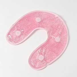 Softgel shoulder cold and hot pack (pink) hot and cold pack gel pad