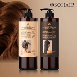 So Hair So Hair Moroccan Argan Anti-Hair Shampoo 1000ml (1 bottle) + Treatment 1000ml (1 bottle) / 쏘헤어 쏘헤어 모로코 아르간 탈모샴푸 1000ml 1병 + 트리트먼트 1000ml 1병