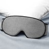 INNELO Cotton Sleeping Mask for Side Sleepers, Improved 3D Light