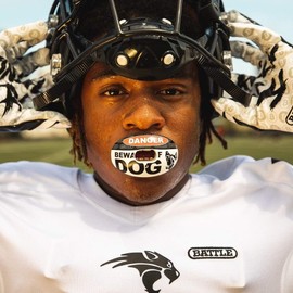 Battle "Want to Play a Game Oxygen Football Mouthguard