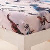 SDIII 4 Piece 3D Dinosaur Toddler Bedding Set Soft Microfiber