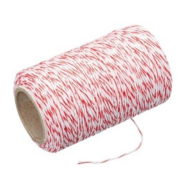 PackWiz Red Butchers Twine, 100 Metres, Perfect for Cooking and Gift-Making