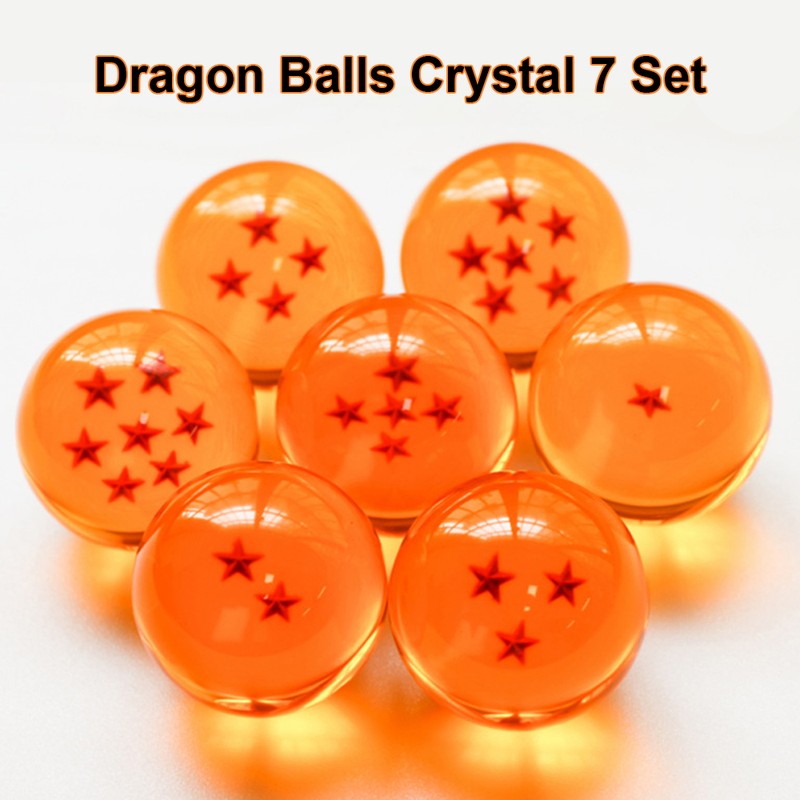 Transparent Star Dragon Balls Set Novelty Children's Toy Medium Crystal