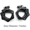 Tioamy Barbell Clasps Clasp Barbell Collars Spring Clasps Dumbbell Clamps