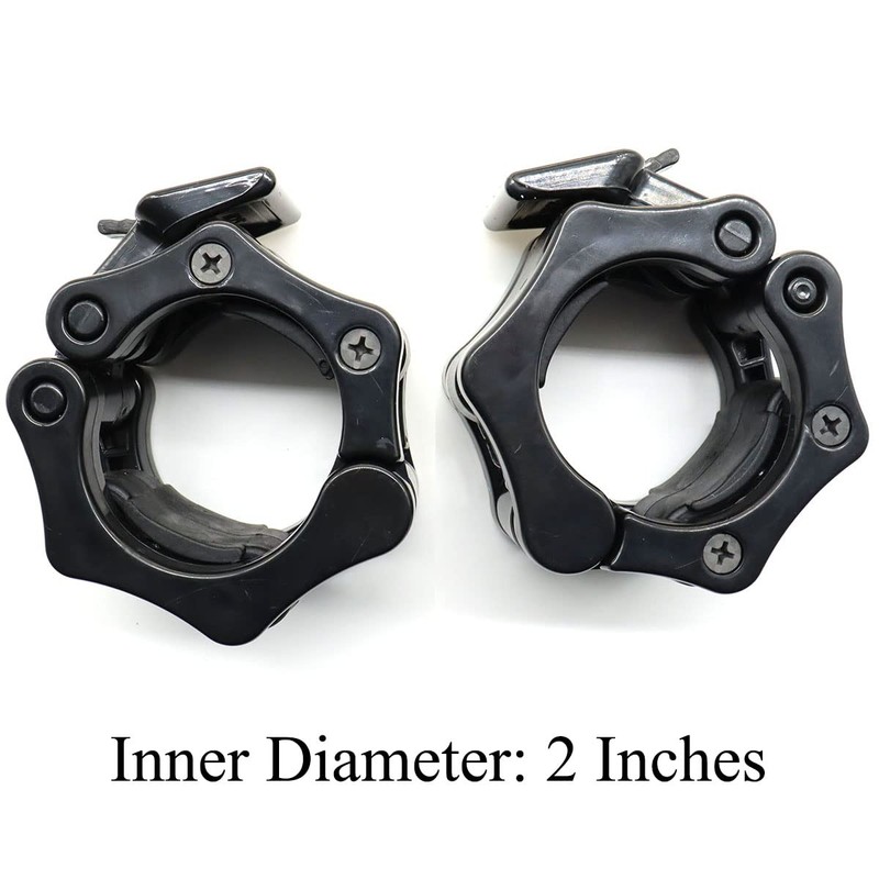 Tioamy Barbell Clasps Clasp Barbell Collars Spring Clasps Dumbbell Clamps