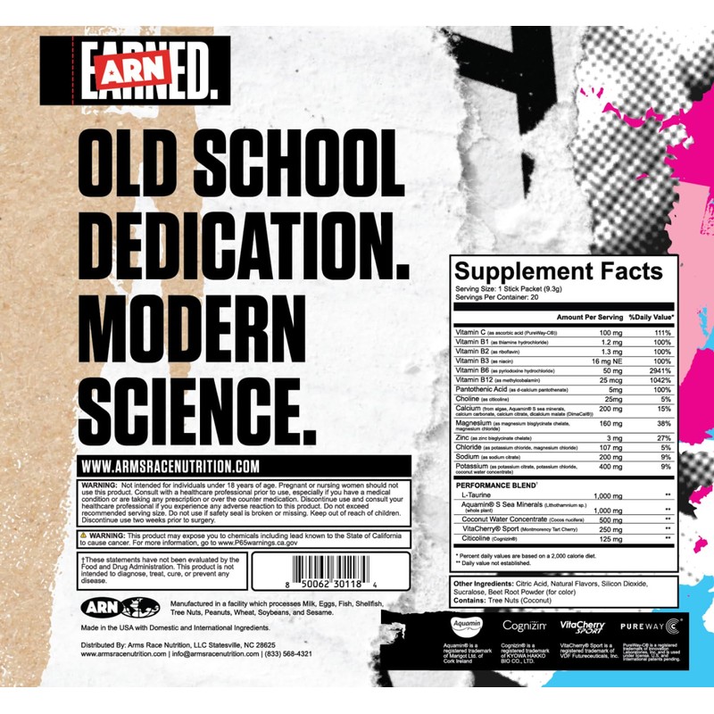 Arms Race Nutrition | ARN | Replenish Elite Hydration, 20