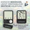 ADE Aquarium Thermometer Digital for Gluing from Outside Temperature Display