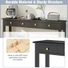 Table 59 Inch Entryway Table Long Console Table with 4