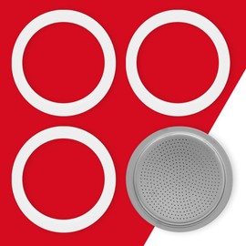 Bialetti Ricambi, Aluminium, 12 tazze