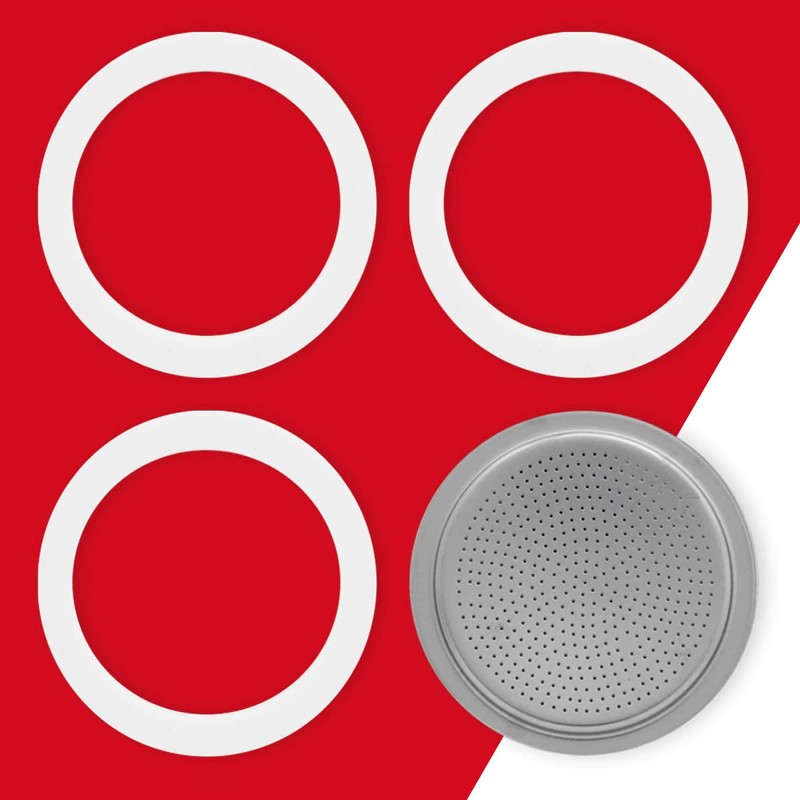 Bialetti Ricambi, Aluminium, 12 tazze