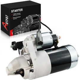 AOTPAT Starter Motor 19068 fit for:-Nissan Titan 2010 2012-2015 2017-2021, Armada 10-20 17-21,Titan XD 2016-2021, Pathfinder 2011-2012 5.6L, NV2500 NV3500 for:-Infiniti QX80, M56 12V 2.0KW 9-Teeth CW