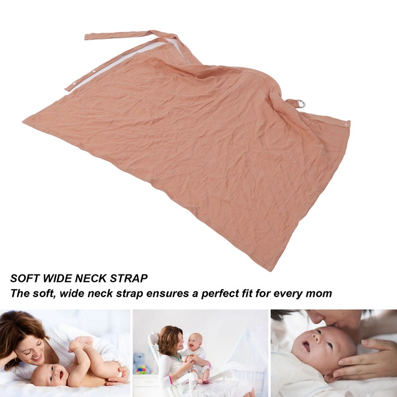 Nursing Cover for Breastfeeding Privacy Protection Breathable Cotton Multi Use