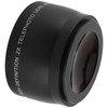 KIMISS 2 x Telephoto Lens for Optical Glass, Compatible with