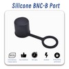 Skweawert 20 PCS BNC-B Port Anti-dust Plugs, Silicone Covers Caps