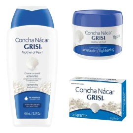 Kit Skincare Grisi Concha Nácar: Crema Y Jabón