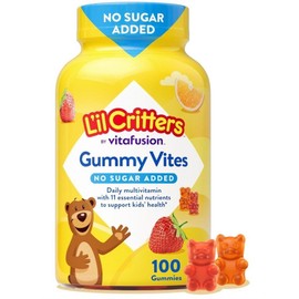 Lil Critters Gummi Vites Daily Multi Vitamin, 1 ea, 100 tablets / 릴크리터스 구미 Vites 데일리 멀티 비타민, 1개, 100정
