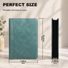 Convend Zip Series Premium Faux Leather A5 6-Ring Portfolio Binder