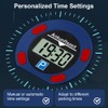 vsshe Electronic Parking Disc, Digital Parking Disc Car, Digital Parking