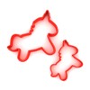 Custom Cutters Unicorn Shape Cookie Cutters | Set of 2