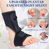 ExcellaElite Night Splints for Plantar Fasciitis,Adjustable Plantar Fasciitis Night Splints
