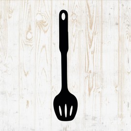 6 in Kitchen Sticker - Kitchenware Utensils Set Frying Pan Pot Spoon Fork Knife - Vinyl Decal for Wall Car Home Bike Bottle Phone Laptop DWSV2268