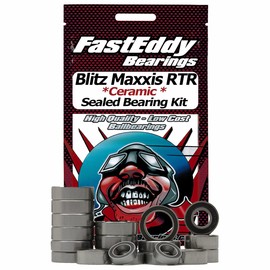 FastEddy Bearings Compatible with HPI Blitz RTR Ceramic Rubber Sealed Bearing Kit