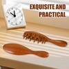 Loc Brush for Dreads, Scraping Massage Tools Wide Tooth Comb,