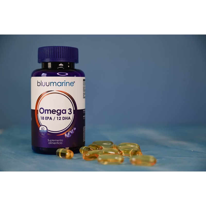 Bluumarine | Capsulas Omega 3 18 EPA / 12 DHA