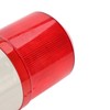 220V Red LED Warning Lights Acousto optic Alarm System Rotating