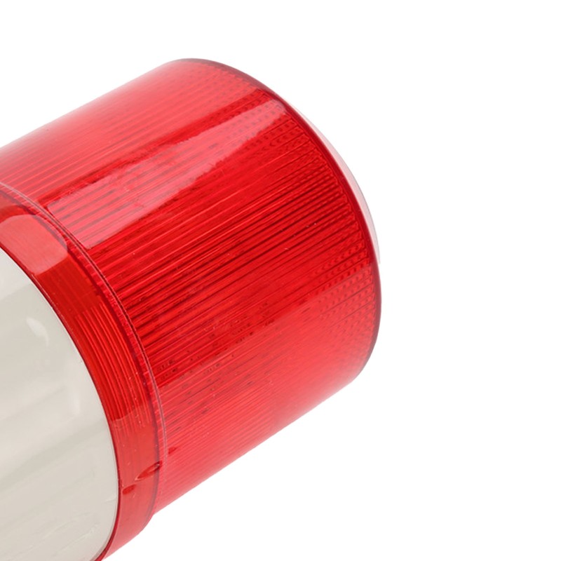 220V Red LED Warning Lights Acousto optic Alarm System Rotating
