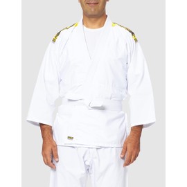 KWON Junior Judo Children's Martial Arts Uniform, white, 130 cm