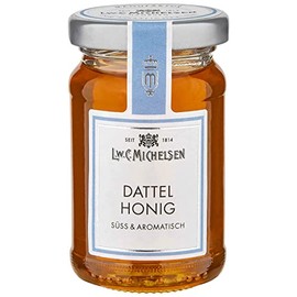 L.W.C. Michelsen - Date Honey (125 g) | Sweet & Aromatic | Natural, No Additives | High-Quality Honey | Pure Naturalness in a Glass