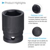 CoCud Deep Impact Socket, 1/2 Inch Drive 20mm Socket Size,