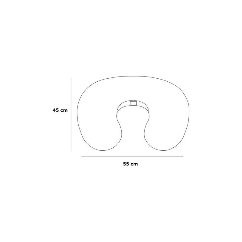 Nap - Cojín De Lactancia Con Funda Desmontable 100% Algodón