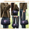 Shoulder Bags for Women Purple Dragon Standing in Front Of