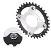 34T 104 BCD Electric Bike Chainring and Adapter for Bafang