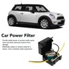 2Pcs Car Power Filter 12V Interference Proof Noises Reduction Reliable