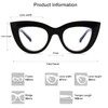 SOJOS Blue Light Blocking Glasses Retro Vintage Cateye Eyeglasses for