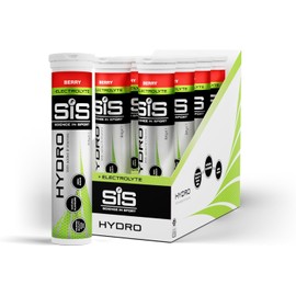  Science In Sport Hydro Hidratación Tablets, Sabor Berry, Sin Gluten, Sin Azúcar, Con Electrolitos, 160 Tabletas Efervescentes (20 x 8 Botellas) | Hidratación Deportiva