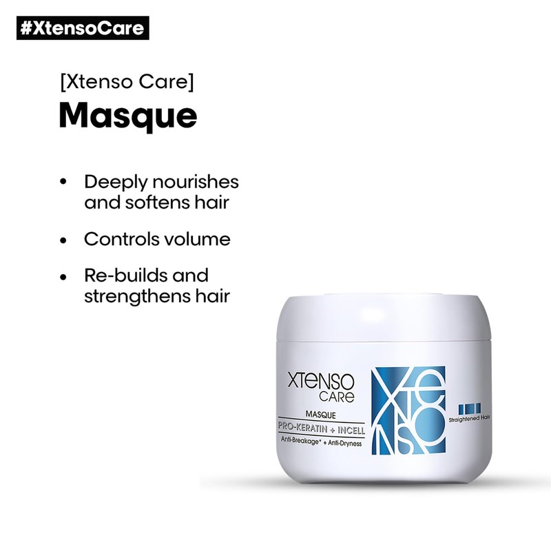L'oreal Professionnel X-tenso Care Straight Masque - 200ml