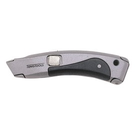 Teng Tools Heavy Duty Non-Slip Utility Knife/Box Cutters with Retractable Blade - 710N