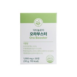 Dr. Nology 닥터놀로지 오라부스터 구강유산균 1000mg x 30정 1개 / 써클 Dr. Technology Oral Booster Probiotic 1000mg x 30 Tablets 1 Piece / Circle