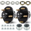 Trailer Wheel Idler Hub Kit, 5-Hole, 5" Bolt Circle Idler