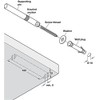 Gas N Pow3r Concealed Shelf Supports Brackets 120mm Floating Hidden