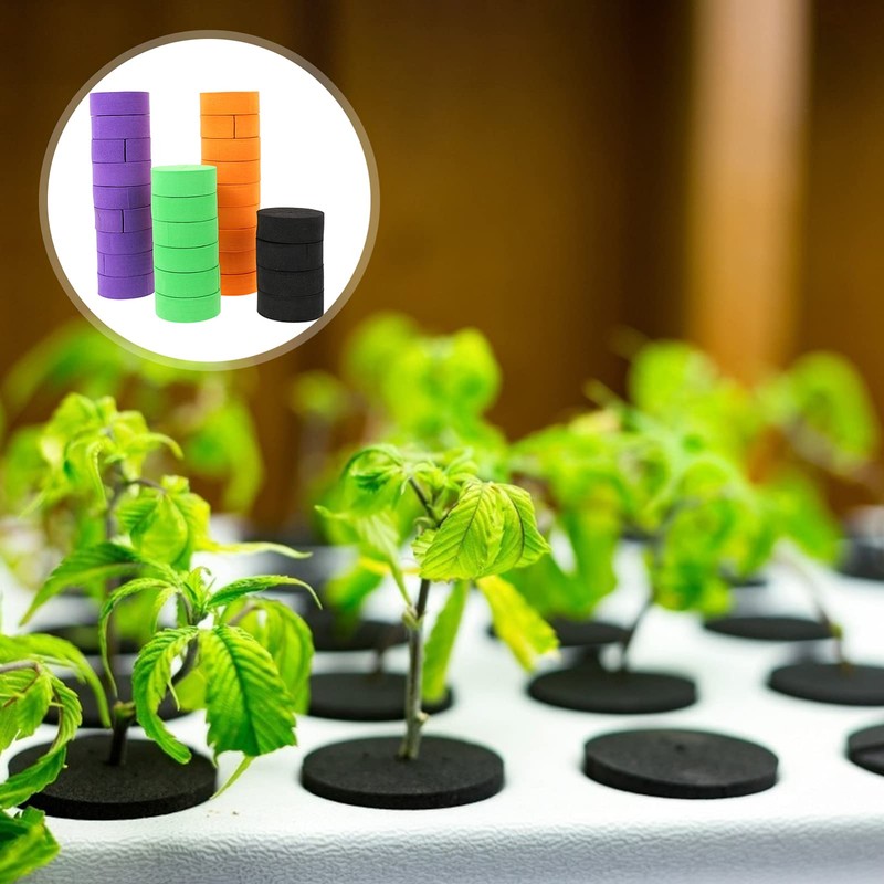 Yardwe Hydroponics 50 Pieces Garden Clone Collars Cloning TZE System