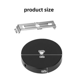 Uiivup 2 Pack Pendant Light Kit Ceiling Canopy Cover Plate