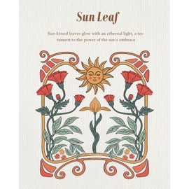 Miss Adola Aesthetic Tote Bag for Women - with Magnetic Buckle and Zipper Inner Pocket for Lady Cloth Cotton Tote Bag for Gym, Work, Travel, Library, Shopping,Sun Leaf