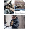 GSG Men Leather Gloves Camel Driving Cycling Touchscreen Motorcycle Unlined